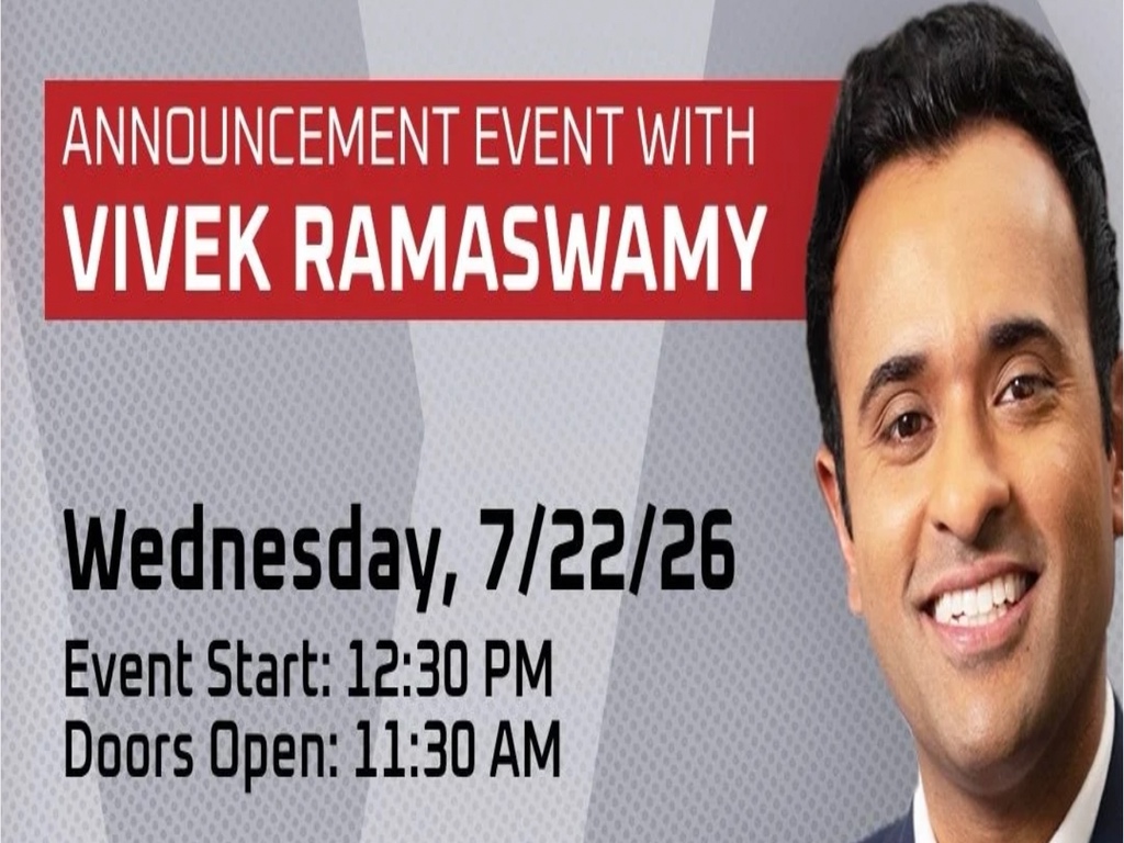VIVEK RAMASWAMY EVENT with OHIO Manufacturers' Association